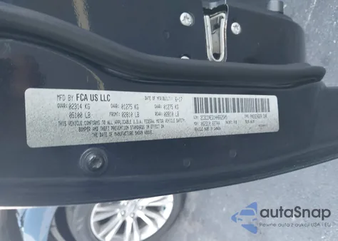 2017 Chrysler 300C z USA, uszkodzony, nr VIN 2C3CCAEG1HH662505